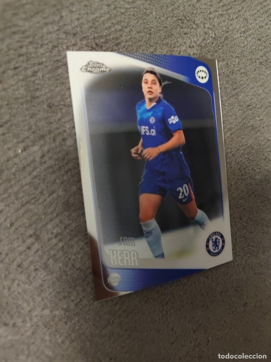 Cromos de f&uacute;tbol: 20 UWCL 25 26 CHROME SAM KERR BASE WOMEN CHAMPIONS LEAGUE TOPPS 2025 2026 AAE