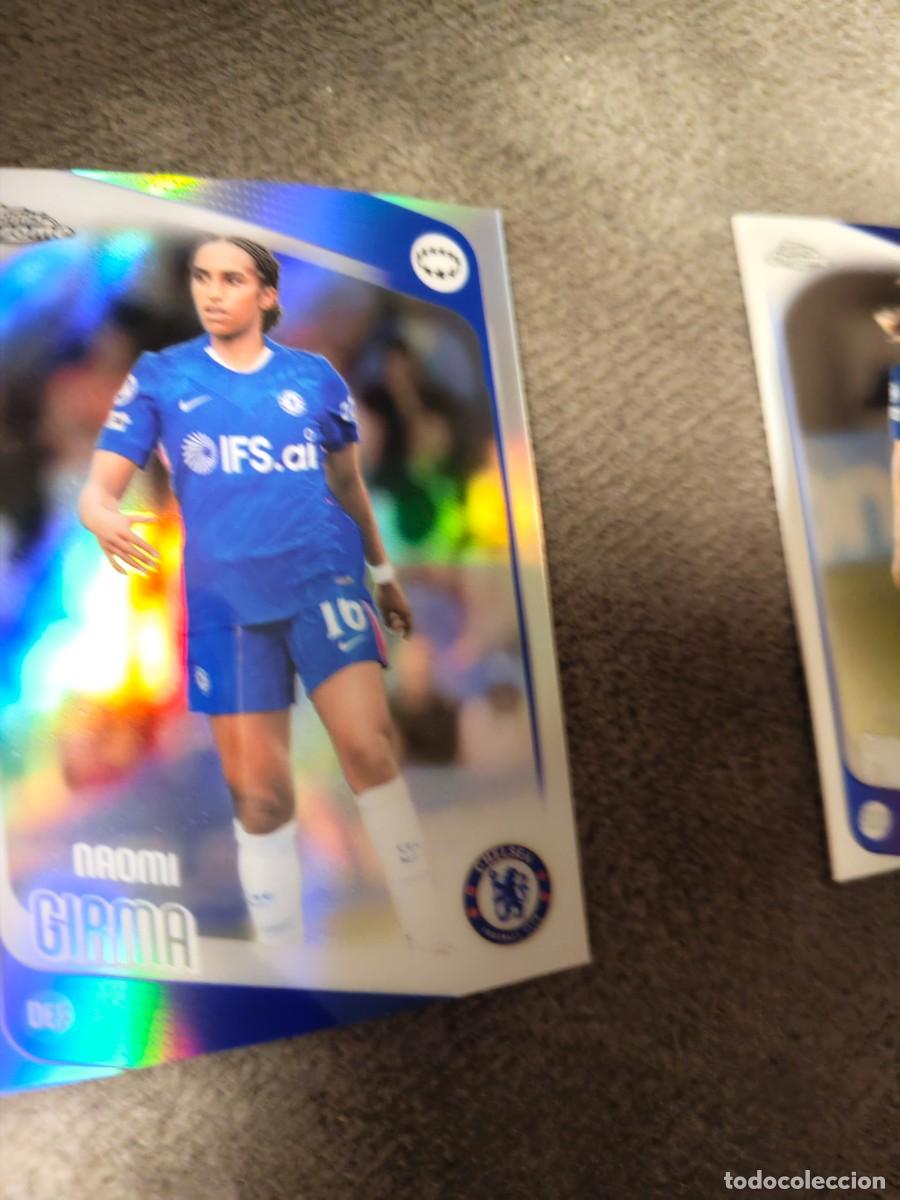 Cromos de f&uacute;tbol: 21 UWCL 25 26 CHROME NAOMI GIRMA REFRACTOR BASE WOMEN CHAMPIONS LEAGUE TOPPS 2025 2026 AAE
