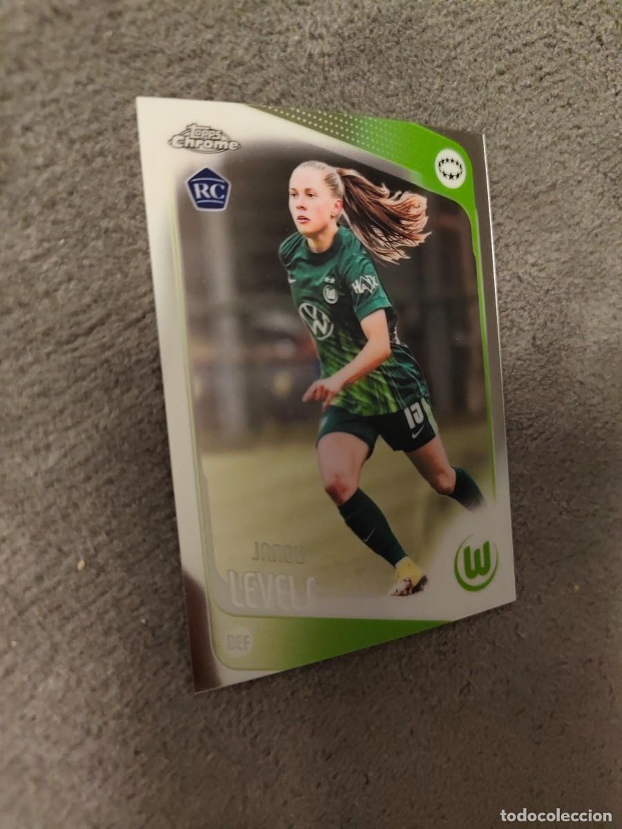 Cromos de f&uacute;tbol: 27 UWCL 25 26 CHROME JANOU LEVELS BASE WOMEN CHAMPIONS LEAGUE TOPPS 2025 2026 AAE