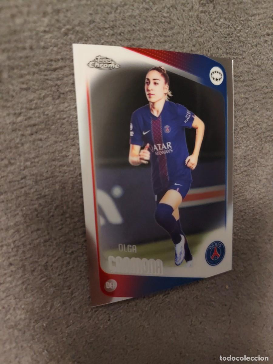 Cromos de f&uacute;tbol: 36 UWCL 25 26 CHROME OLGA CARMONA PARIS SAINT-GERMAIN WOMEN CHAMPIONS LEAGUE TOPPS 2025 2026 AAE