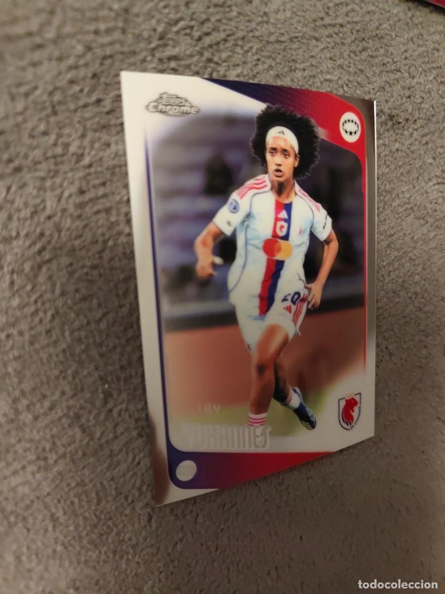 Cromos de Futebol: 37 UWCL 25 26 CHROME LILY YOHANNES OL LYONNES WOMEN CHAMPIONS LEAGUE TOPPS 2025 2026 AAE