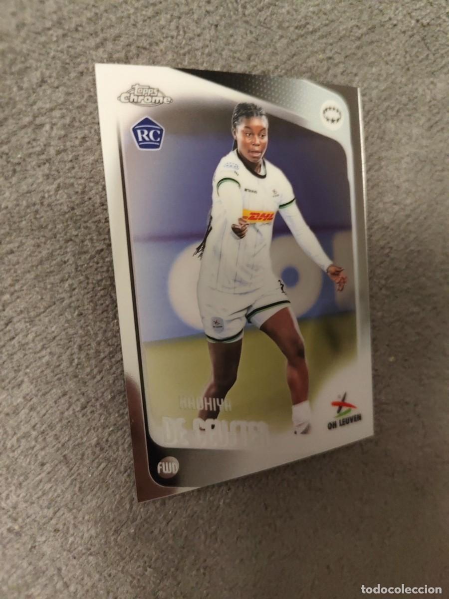 Cromos de Futebol: 48 UWCL 25 26 CHROME DE CEUSTER OUD-HEVERLEE LEUVEN WOMEN CHAMPIONS LEAGUE TOPPS 2025 2026 AAE