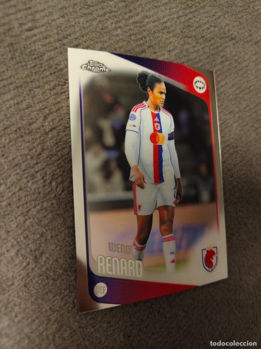Cromos de f&uacute;tbol: 54 UWCL 25 26 CHROME WENDIE RENARD OL LYONNES WOMEN CHAMPIONS LEAGUE TOPPS 2025 2026 AAE