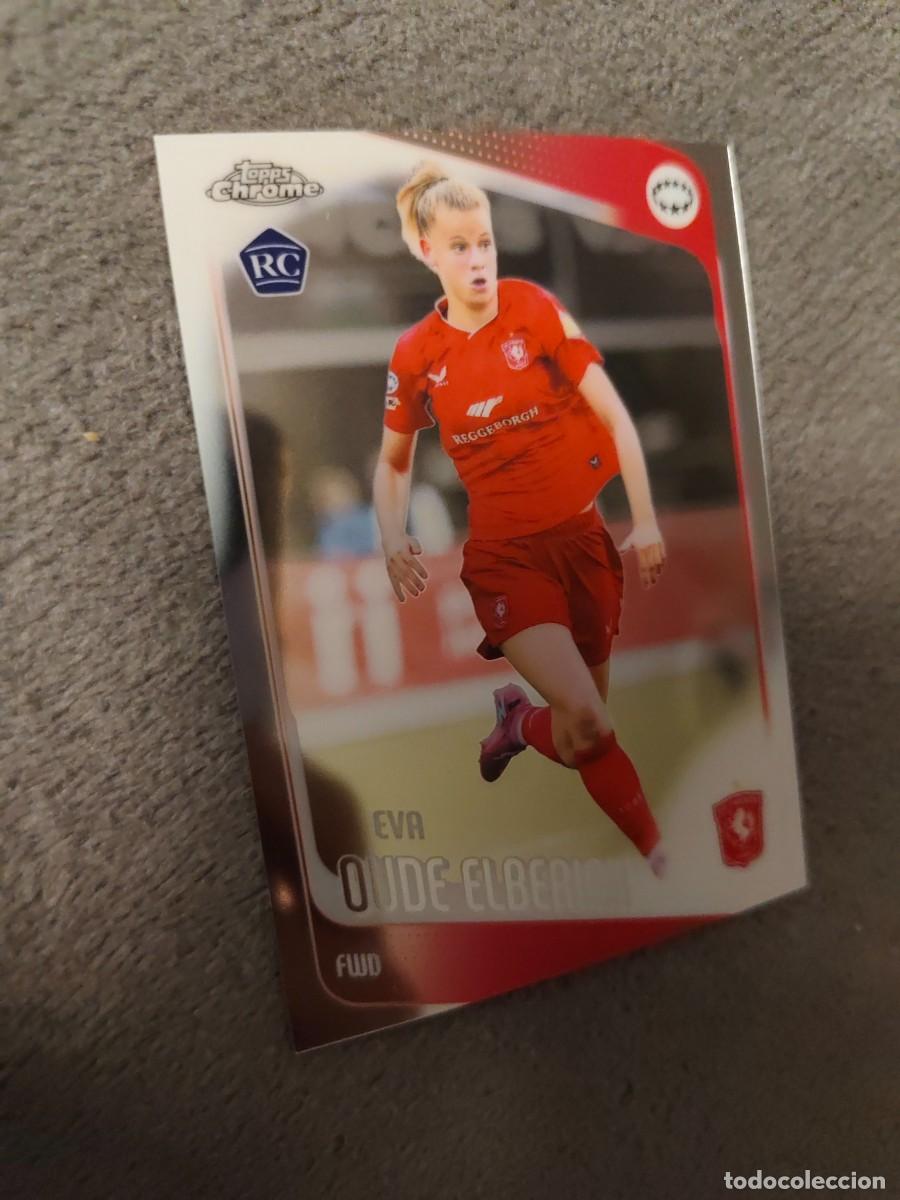 Cromos de f&uacute;tbol: 56 UWCL 25 26 CHROME EVA OUDE ELBERINK F.C. TWENTE WOMEN CHAMPIONS LEAGUE TOPPS 2025 2026 AAE