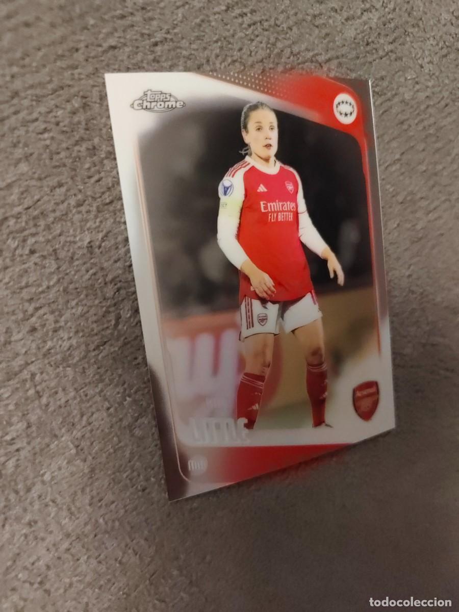 Cromos de f&uacute;tbol: 57 UWCL 25 26 CHROME KIM LITTLE ARSENAL FC WOMEN CHAMPIONS LEAGUE TOPPS 2025 2026 AAE