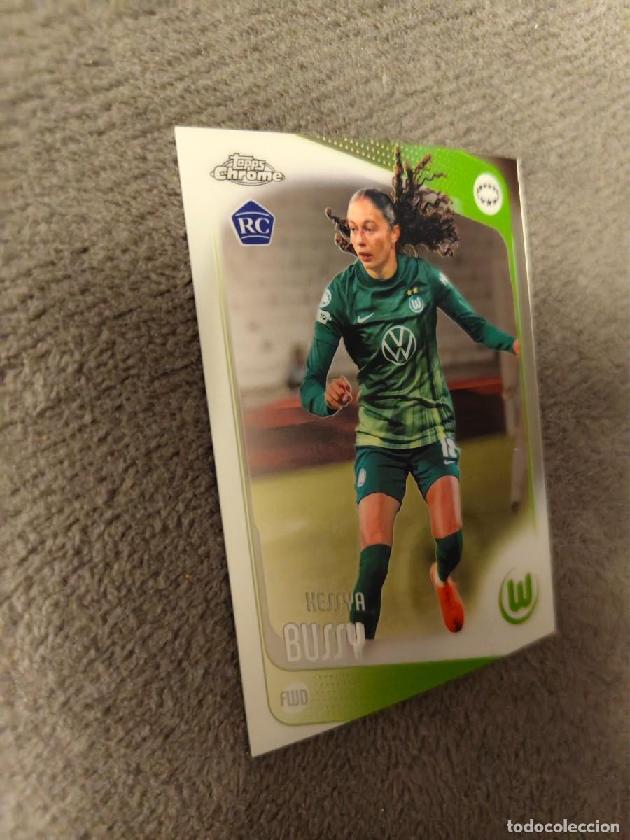 Cromos de f&uacute;tbol: 62 UWCL 25 26 CHROME KESSYA BUSSY VFL WOLFSBURG WOMEN CHAMPIONS LEAGUE TOPPS 2025 2026 AAE