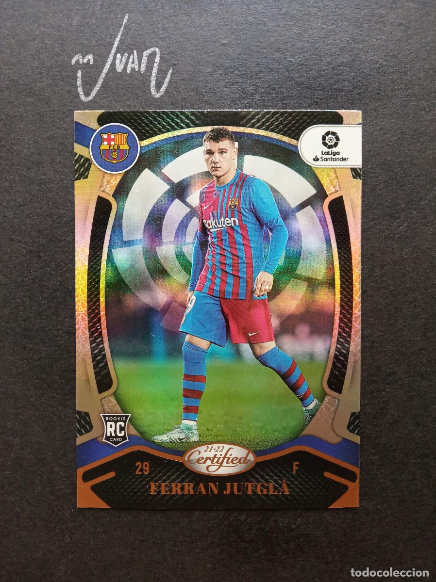 Cromos de Futebol: 154 ROOKIE FERRAN JUTGLA BARCELONA CELTA VIGO ⚽ PANINI &reg; CHRONICLES CERTIFIED LIGA 2021 2022 21 22