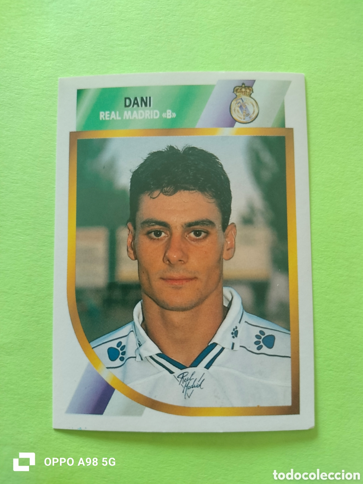 Cromos de f&uacute;tbol: Cromo Dani Real Madrid B Ediciones Este segunda divisi&oacute;n liga temporada 94 95 1994 1995