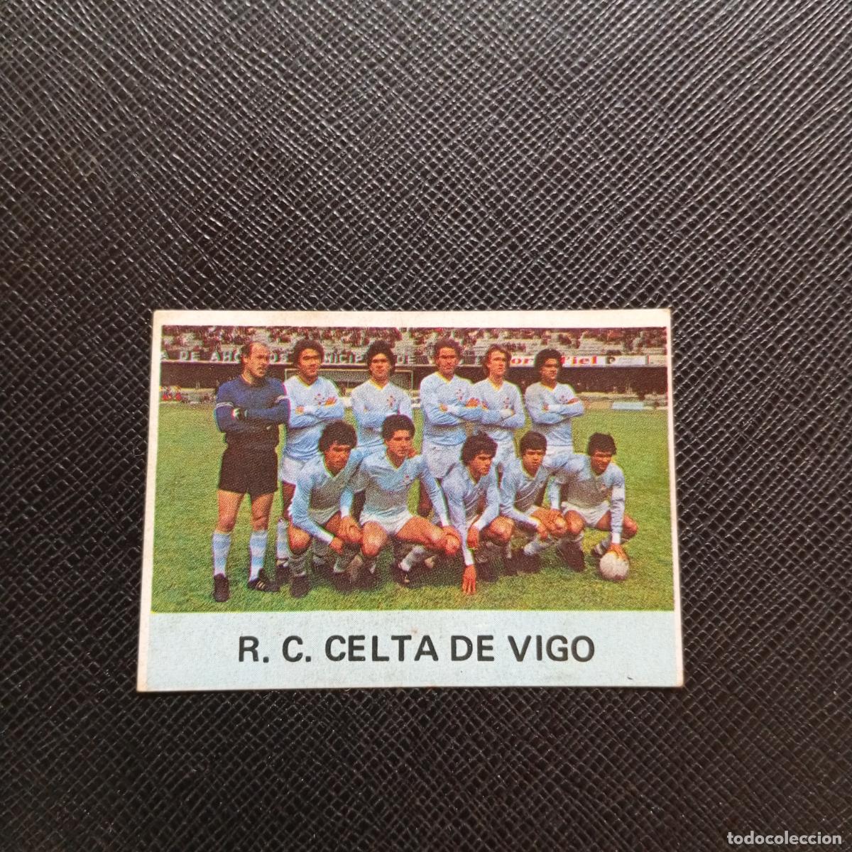 Cromos de f&uacute;tbol: ALINEACION CELTA MATEO MIRETE 1982 1983 CROMO FUTBOL 82 83 - DESPEGADO - A133 PG280