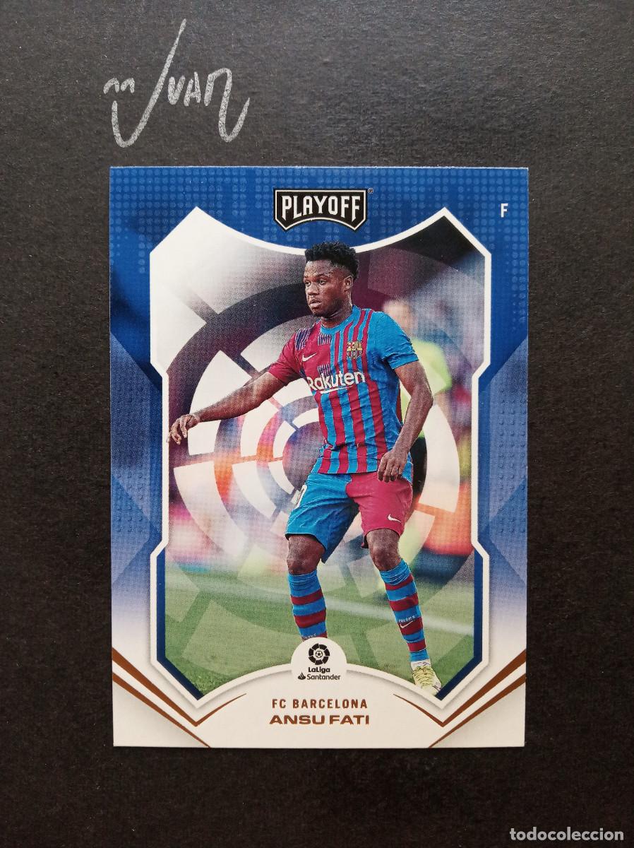 Cromos de f&uacute;tbol: N&ordm; 68 ANSU FATI BARCELONA ESPA&Ntilde;A AS MONACO ⚽ PANINI &reg; CHRONICLES PLAYOFF LIGA 2021 2022 21 22 NUEVO