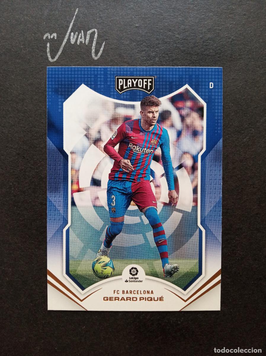 Cromos de f&uacute;tbol: N&ordm; 69 GERARD PIQUE FC BARCELONA ESPA&Ntilde;A ⚽ PANINI &reg; CHRONICLES PLAYOFF LIGA 2021 2022 21 22 NUEVO