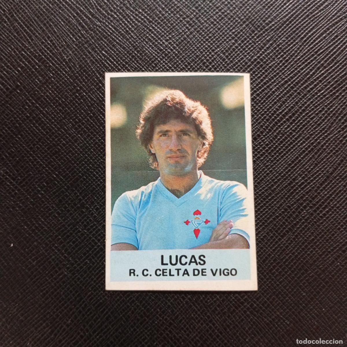 Cromos de f&uacute;tbol: LUCAS CELTA MATEO MIRETE 1982 1983 CROMO FUTBOL 82 83 - DESPEGADO - A133 PG325