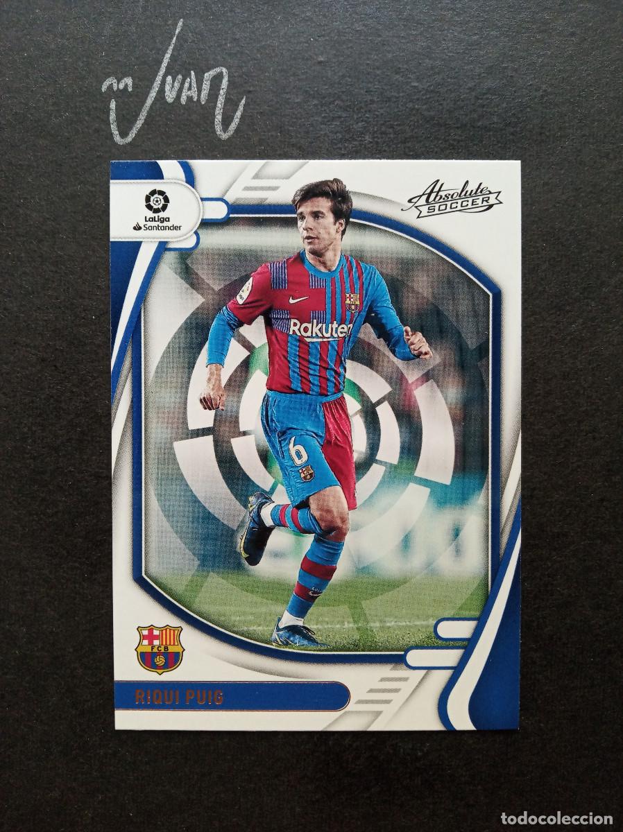 Cromos de f&uacute;tbol: N&ordm; 49 RIQUI PUIG BARCELONA ESPA&Ntilde;A ⚽ PANINI &reg; CHRONICLES ABSOLUTE SOCCER LIGA 2021 2022 21 22 NUEVO