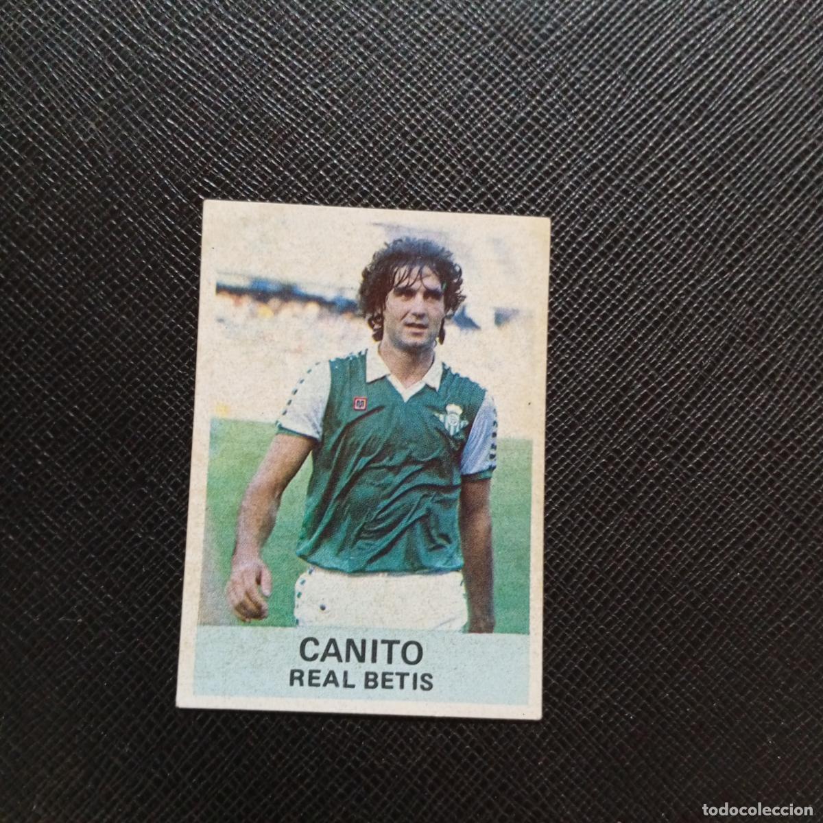 Cromos de f&uacute;tbol: CANITO REAL BETIS MATEO MIRETE 1982 1983 CROMO FUTBOL 82 83 - DESPEGADO - A133 PG388
