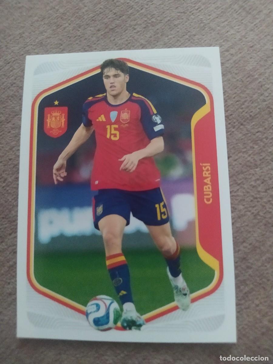 Cromos de f&uacute;tbol: Pegatina 24 Cubars&iacute; Espa&ntilde;a Selecci&oacute;n Mundial 2026 Carrefour Panini