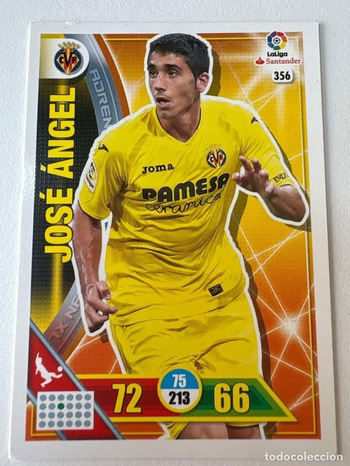 Cromos de f&uacute;tbol: Carta Jos&eacute; &Aacute;ngel Villarreal 356 Adrenalyn 2016-17