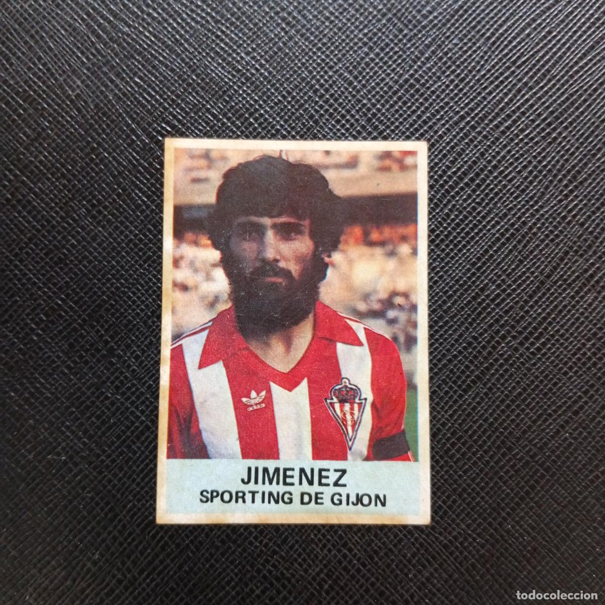 Cromos de f&uacute;tbol: JIMENEZ SPORTING GIJON MATEO MIRETE 1982 1983 CROMO FUTBOL 82 83 - DESPEGADO - A133 PG469