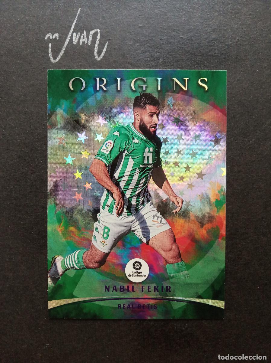 Cromos de f&uacute;tbol: N&ordm; 95 PURPLE ASTRO FEKIR REAL BETIS FRANCIA ⚽ PANINI &reg; CHRONICLES ORIGINS LIGA 2021 2022 21 22 NUEVO