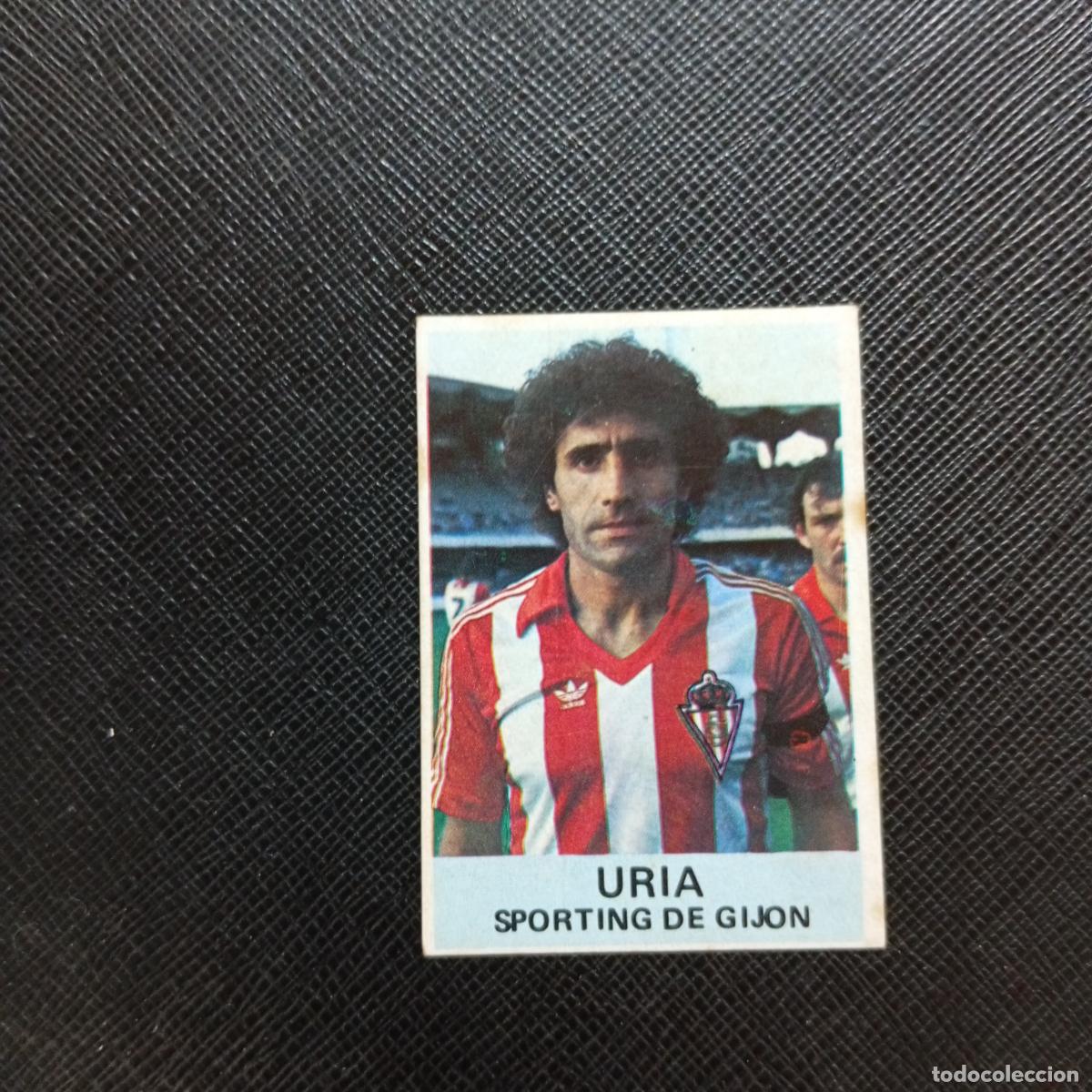Cromos de f&uacute;tbol: URIA SPORTING GIJON MATEO MIRETE 1982 1983 CROMO FUTBOL 82 83 - DESPEGADO - A133 PG514