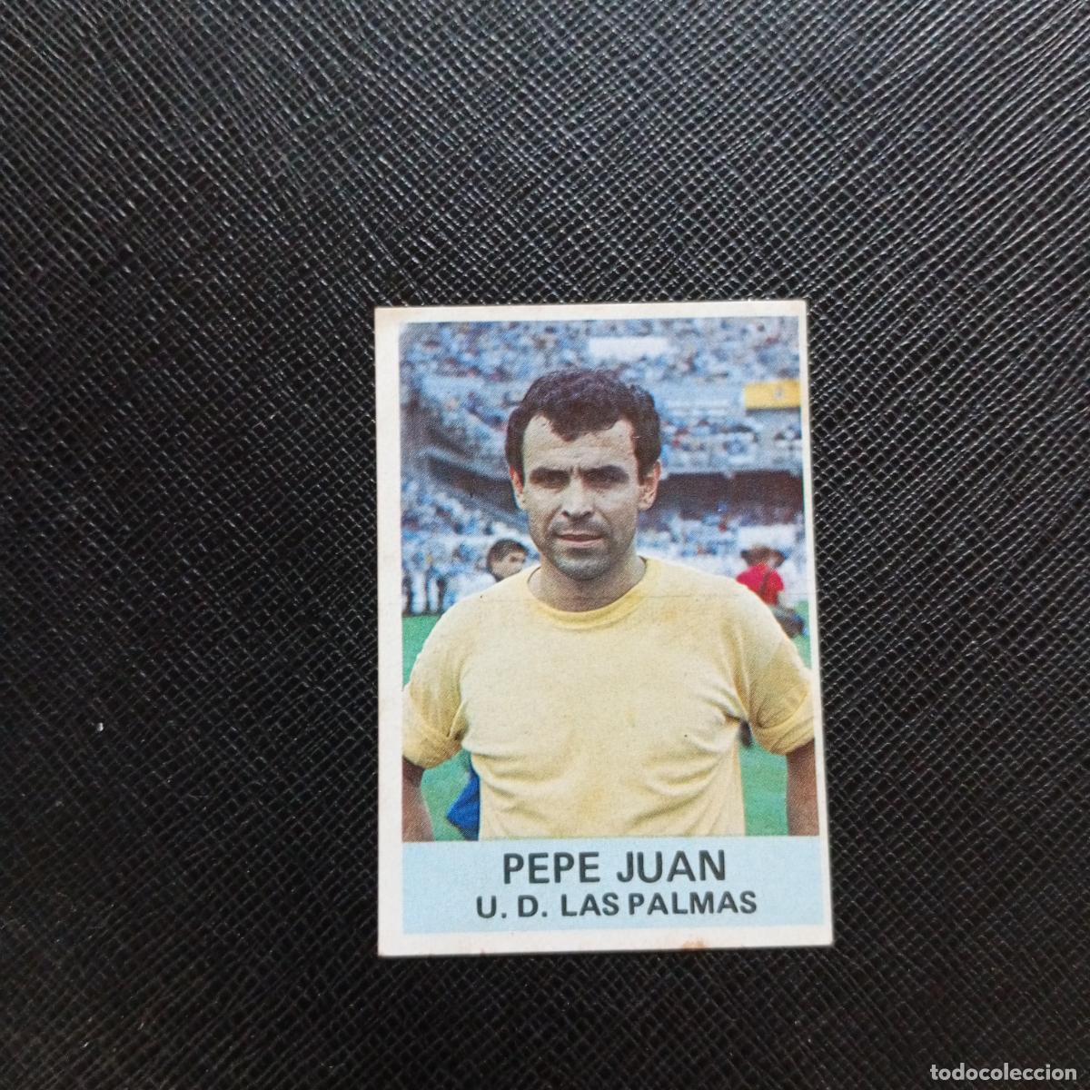 Cromos de f&uacute;tbol: PEPE JUAN LAS PALMAS MATEO MIRETE 1982 1983 CROMO FUTBOL 82 83 - DESPEGADO - A133 PG532