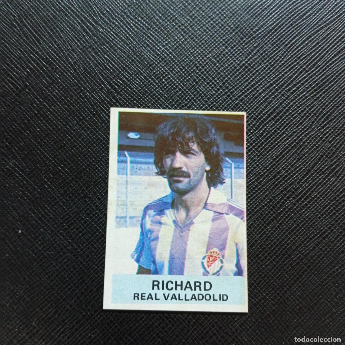 Cromos de f&uacute;tbol: RICHARD VALLADOLID MATEO MIRETE 1982 1983 CROMO FUTBOL 82 83 - DESPEGADO - A182 PG442