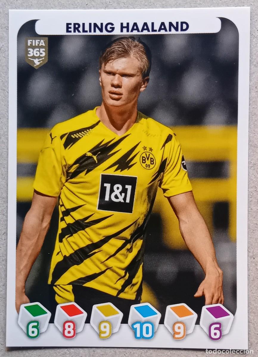 Cromos de f&uacute;tbol: Figurina Panini 2021 Cromo Fifa 365 2020 21 Erling Haaland Borussia Dortmund num 208