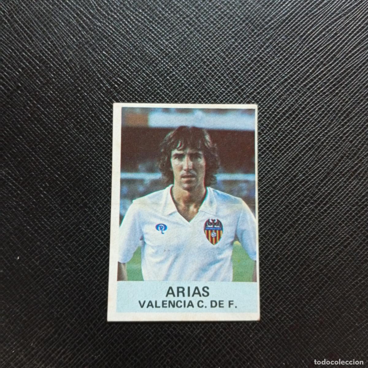 Cromos de f&uacute;tbol: ARIAS VALENCIA MATEO MIRETE 1982 1983 CROMO FUTBOL 82 83 - DESPEGADO - A182 PG514