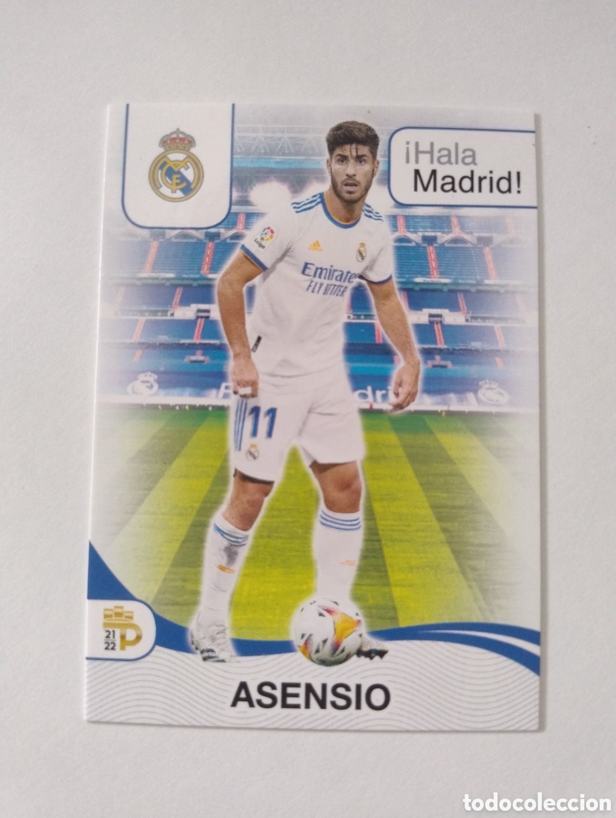 Cromos de f&uacute;tbol: 13 - Marco Asensio - Real Madrid - Panini P&oacute;dium 2021 - 2022