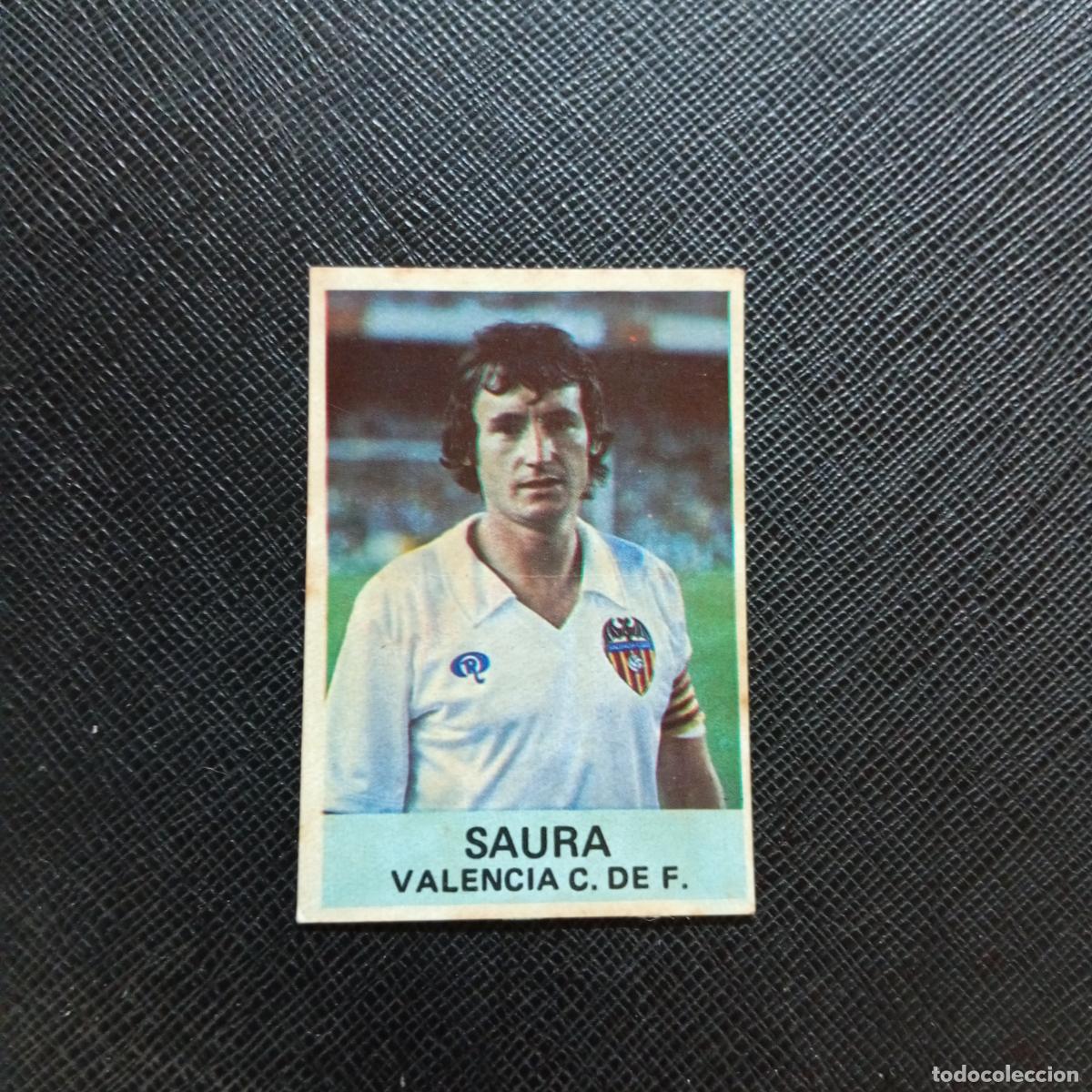 Cromos de f&uacute;tbol: SAURA VALENCIA MATEO MIRETE 1982 1983 CROMO FUTBOL 82 83 - DESPEGADO - A182 PG163