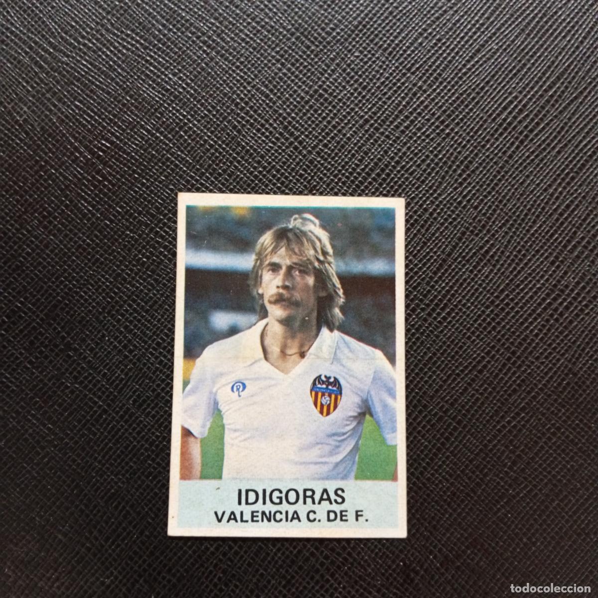 Cromos de f&uacute;tbol: IDIGORAS VALENCIA MATEO MIRETE 1982 1983 CROMO FUTBOL 82 83 - DESPEGADO - A182 PG181