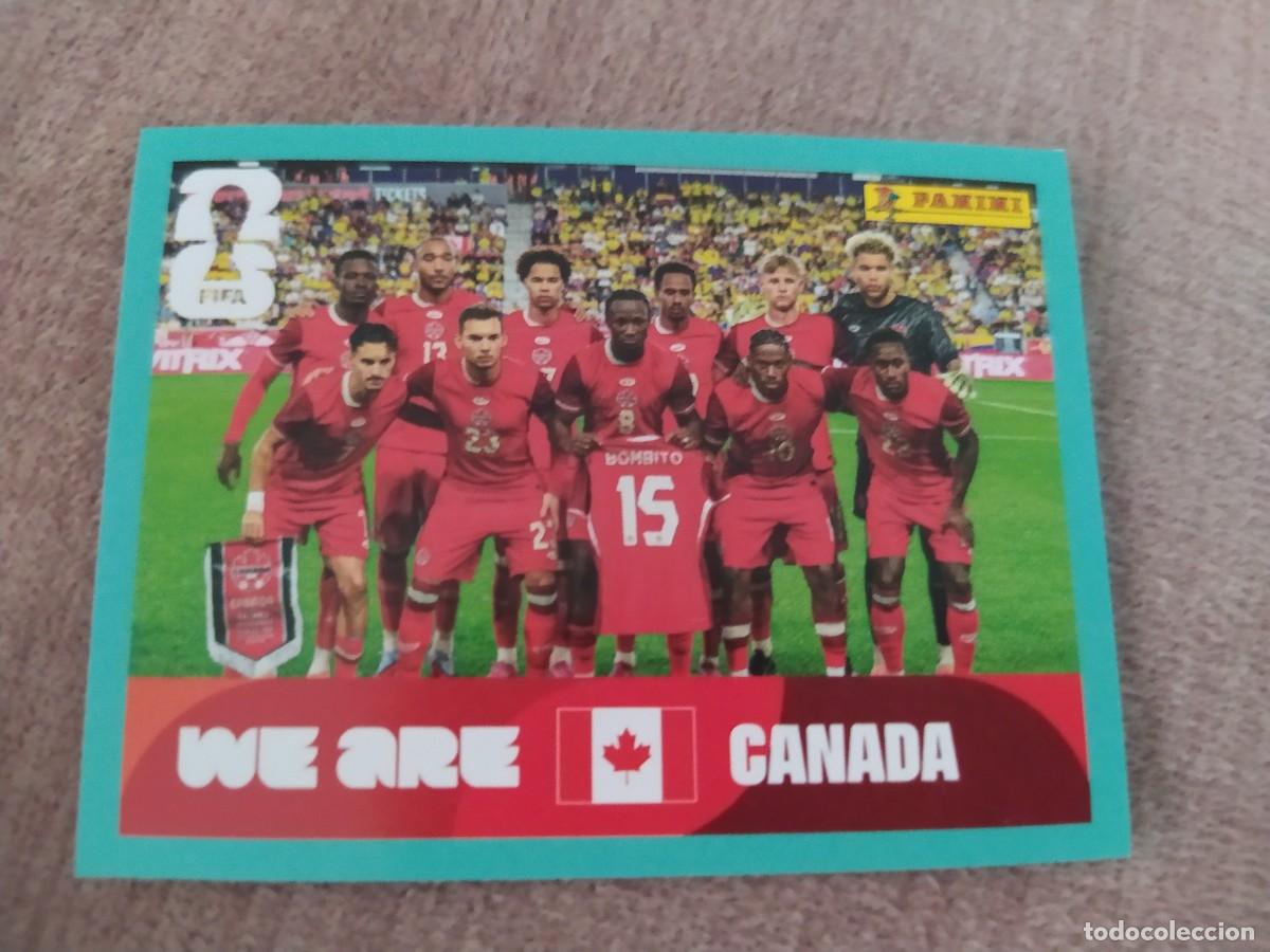 Cromos de f&uacute;tbol: CAN 13 EQUIPO Canad&aacute; Mundial 2026 Panini