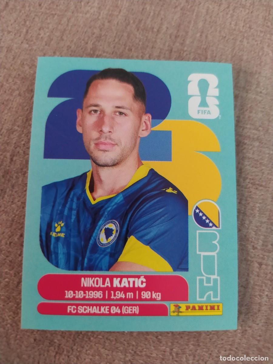 Cromos de f&uacute;tbol: BIH 07 Nikola KATIC 7 Bosnia y Herzegovina Mundial 2026 Panini