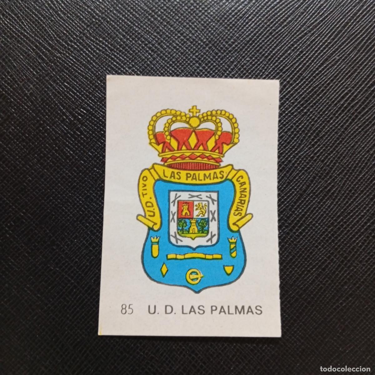 Cromos de f&uacute;tbol: 85 ESCUDO LAS PALMAS FRUTOS SECOS CHURRUCA 1967 1968 CROMO FUTBOL 67 68 - A121 PG289