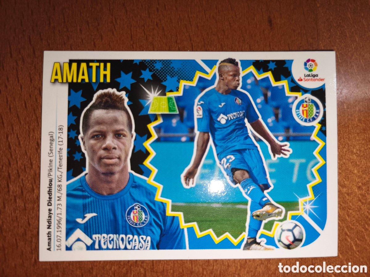 Cromos de f&uacute;tbol: Amath n&deg;13 liga este 18/19 Getafe
