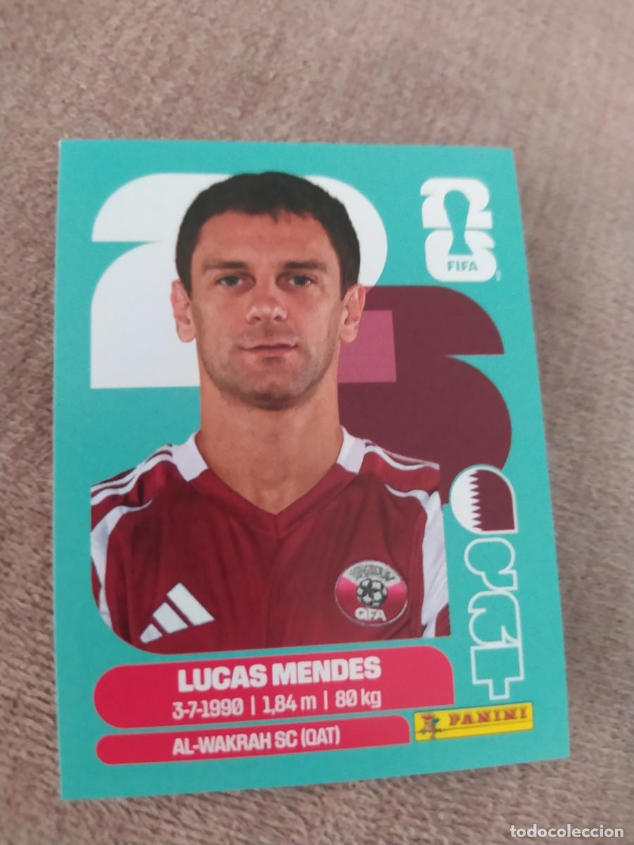 Cromos de f&uacute;tbol: QAT 04 LUCAS MENDES 4 Catar Qatar Mundial 2026 Panini