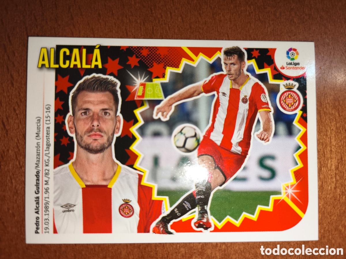 Cromos de f&uacute;tbol: Alcal&aacute; n&deg;4 A liga este 18/19 Girona