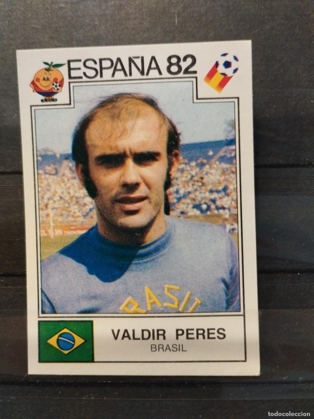 Cromos de f&uacute;tbol: MUNDIAL DE FUTBOL ESPA&Ntilde;A 82. PANINI. N&ordm; 366. VALDIR PERES. BRASIL
