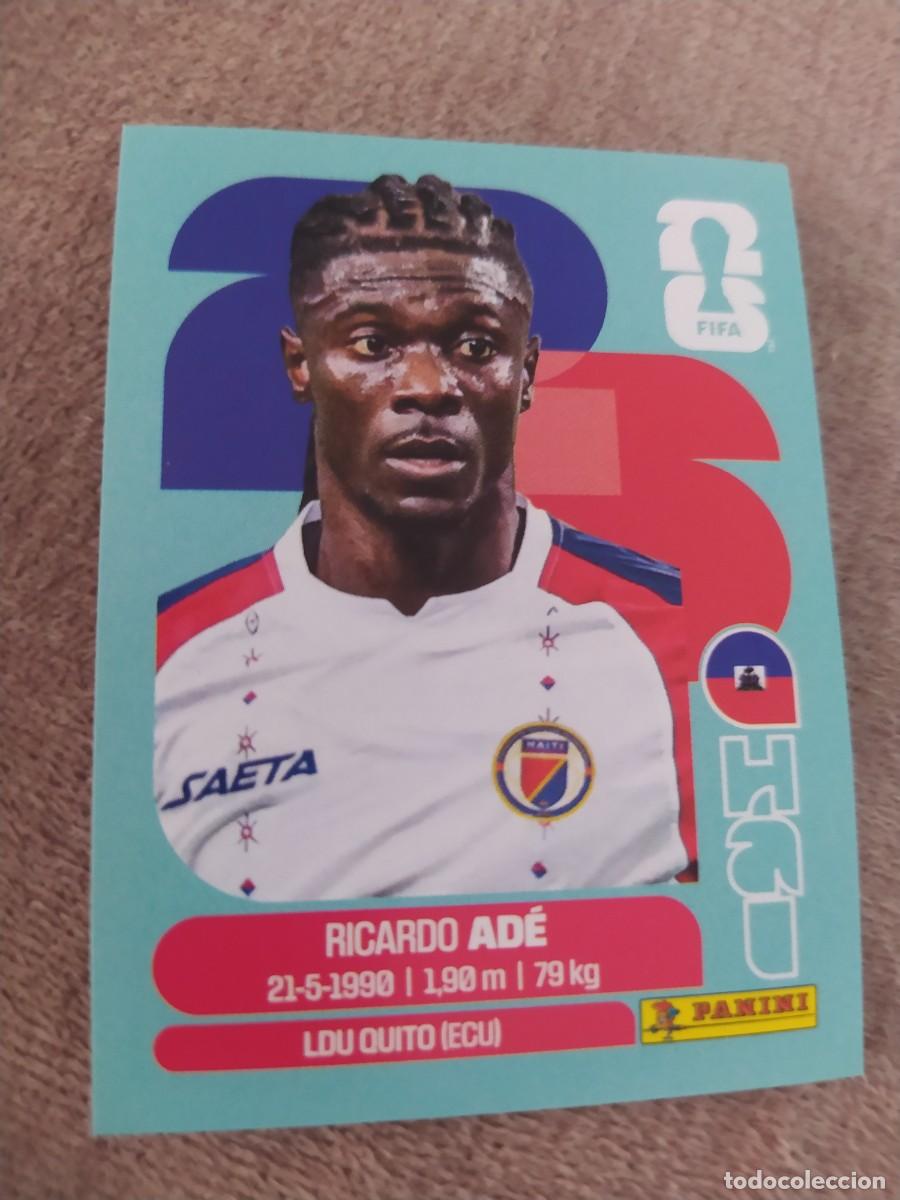 Cromos de f&uacute;tbol: HAI 06 Ricardo ADE 6 Hait&iacute; Mundial 2026 Panini