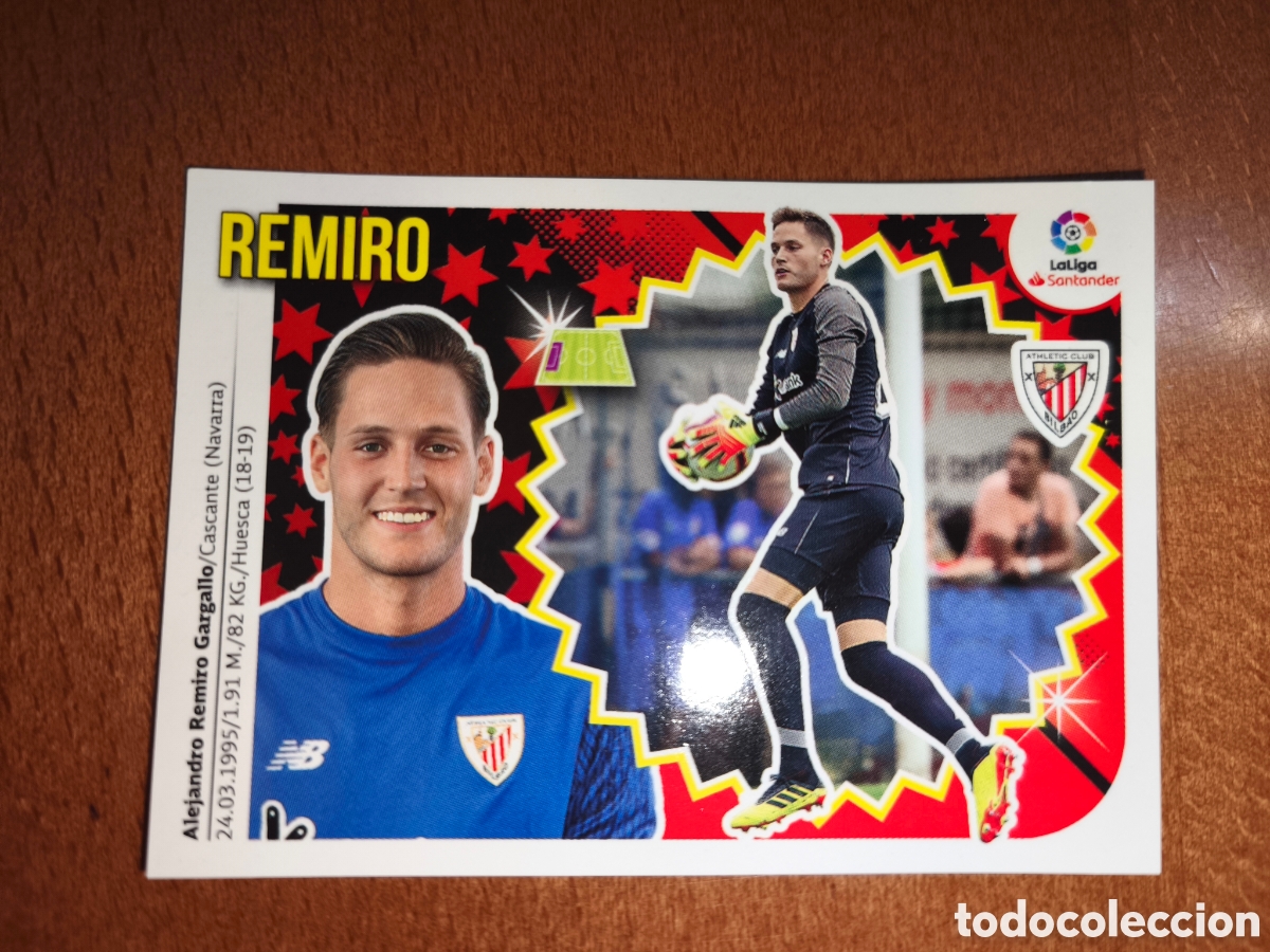 Cromos de f&uacute;tbol: Remiro coloca n&deg;1 Bis liga este 18/19 Athletic Club