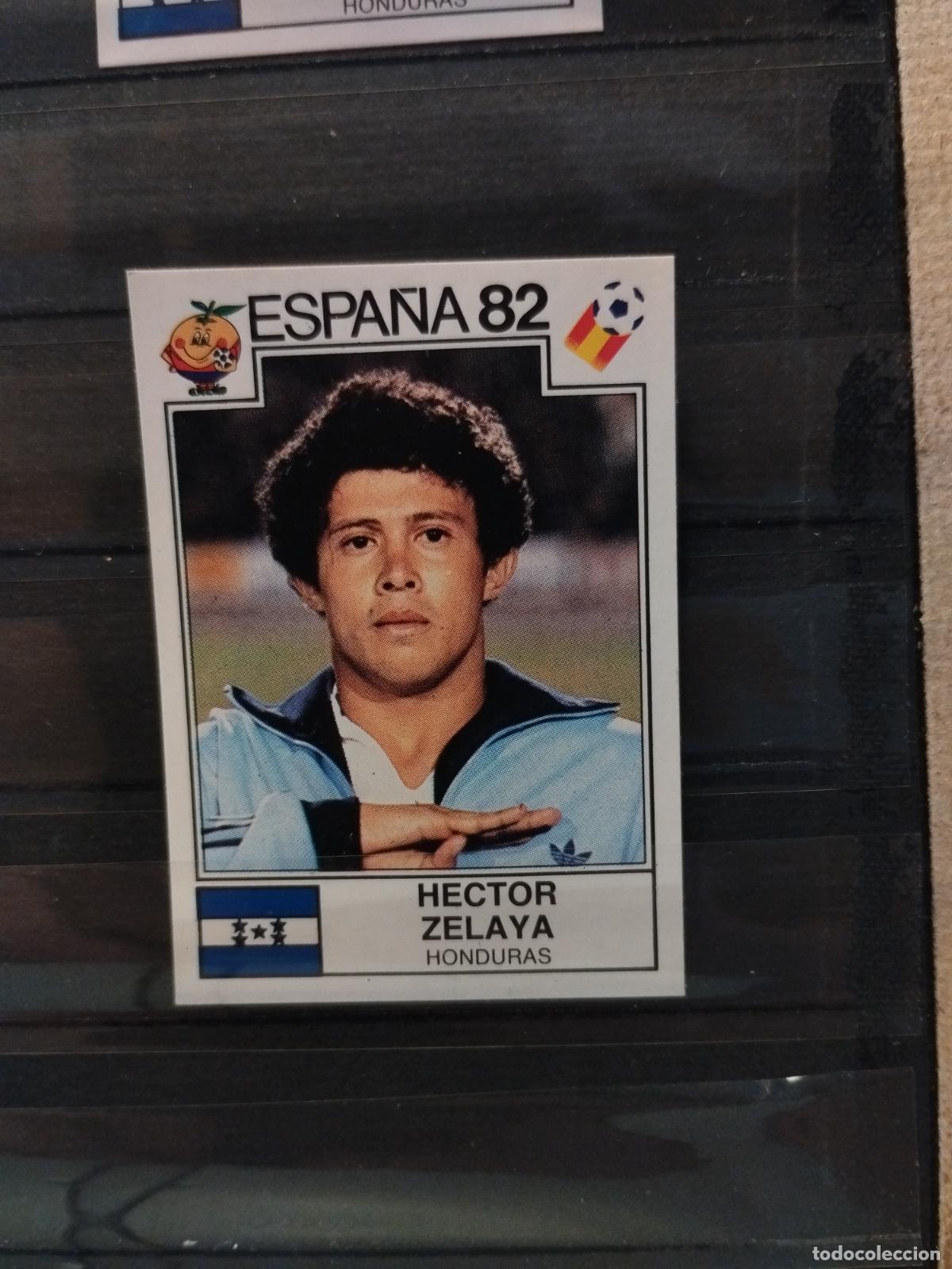 Cartes &agrave; collectionner de Football: MUNDIAL DE FUTBOL ESPA&Ntilde;A 82. PANINI. N&ordm; 354. HECTOR ZELAYA. HONDURAS.