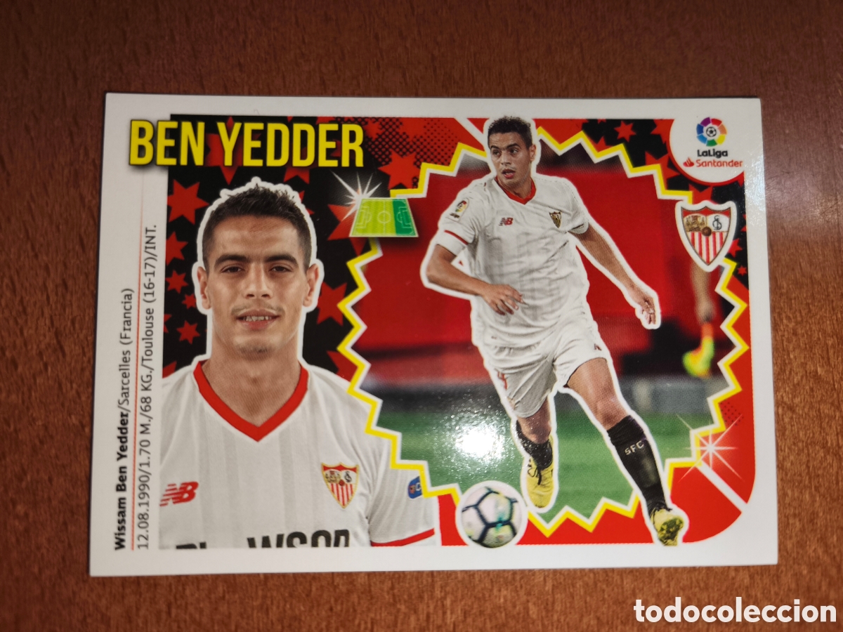 Cartes &agrave; collectionner de Football: Ben Yedder n&deg;14 liga este 18/19 Sevilla