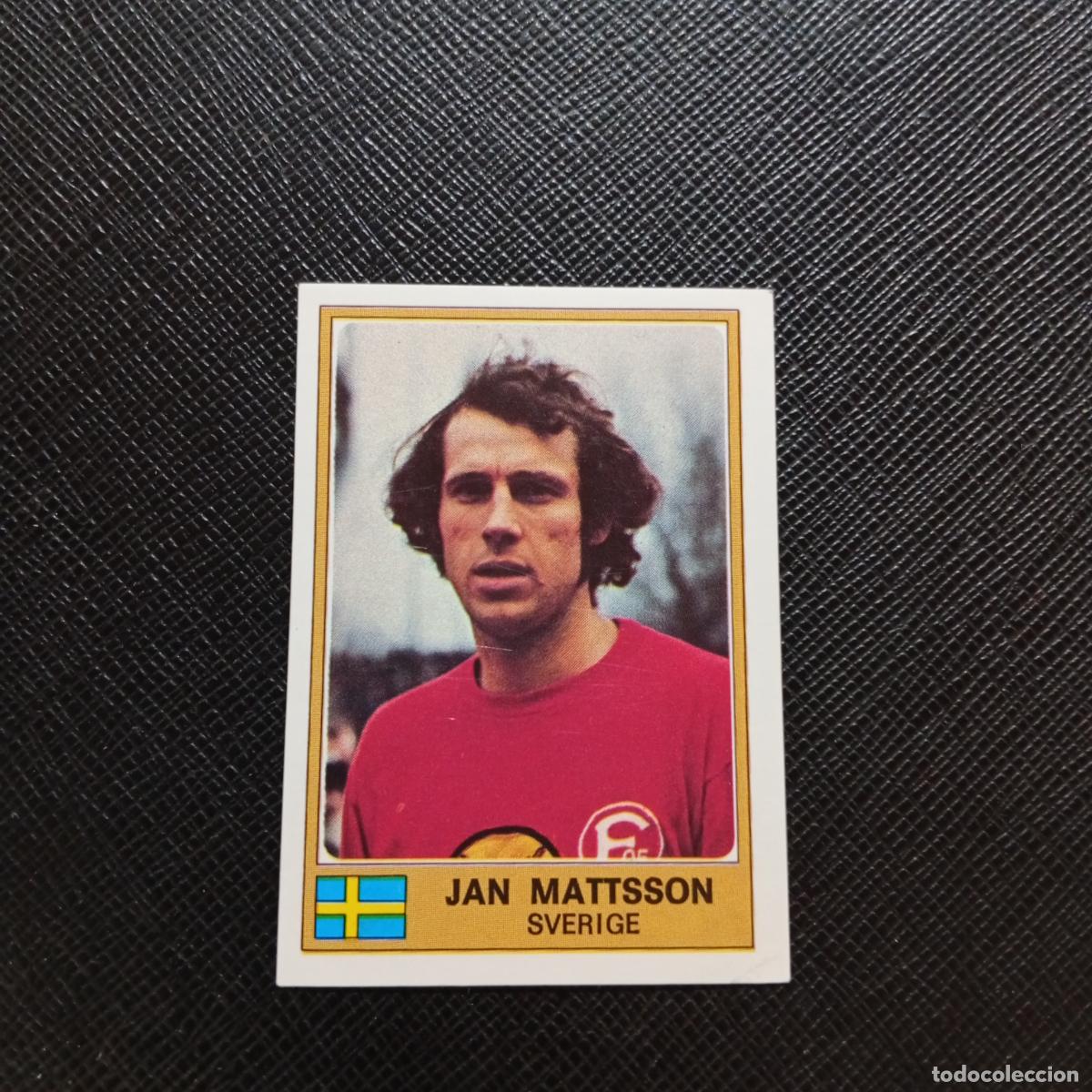 Cartes &agrave; collectionner de Football: 280 JAN MATTSON SUECIA PANINI EURO YUGOSLAVIA 1976 FOOTBALL EUROCOPA 76 - SIN PEGAR - A121 PG325