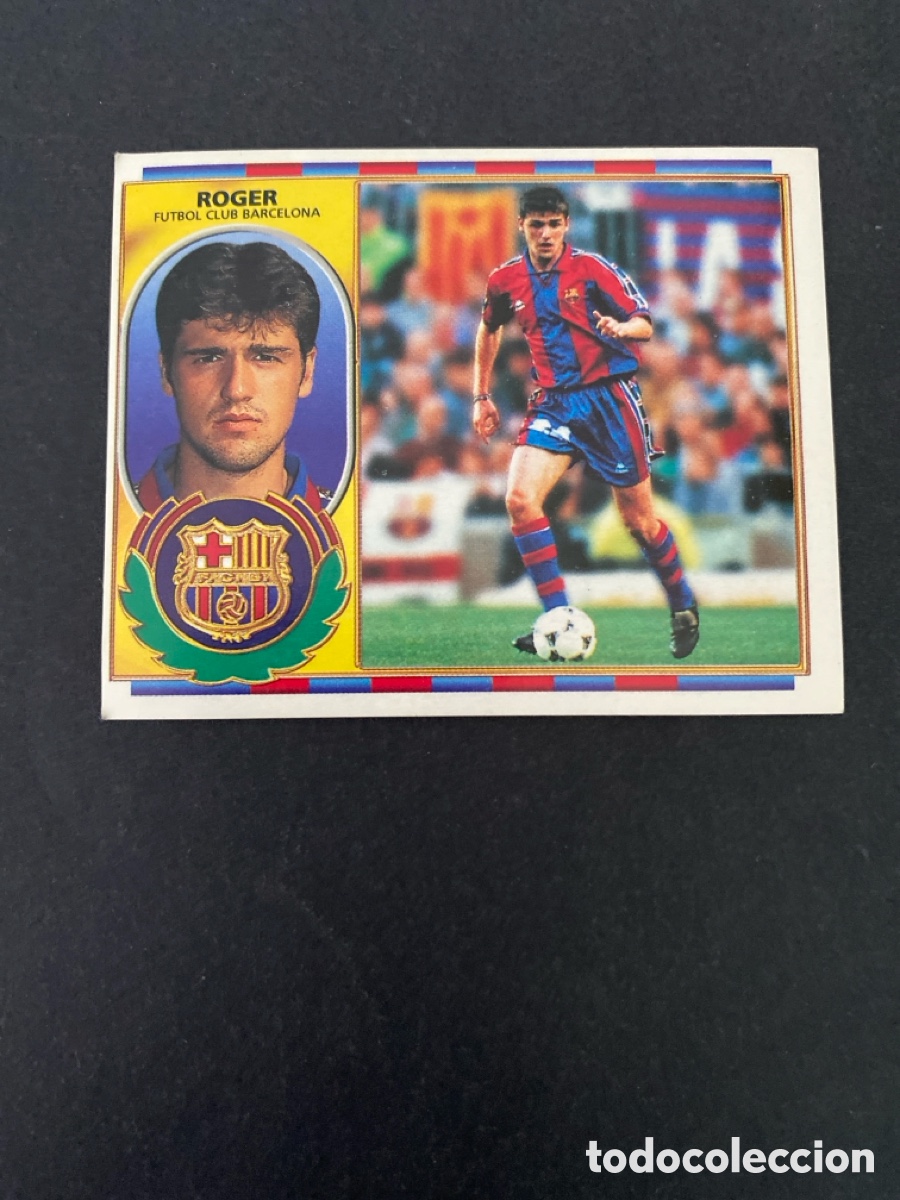 Cartes &agrave; collectionner de Football: Cromo liga 96/97 CF Barcelona nunca pegado