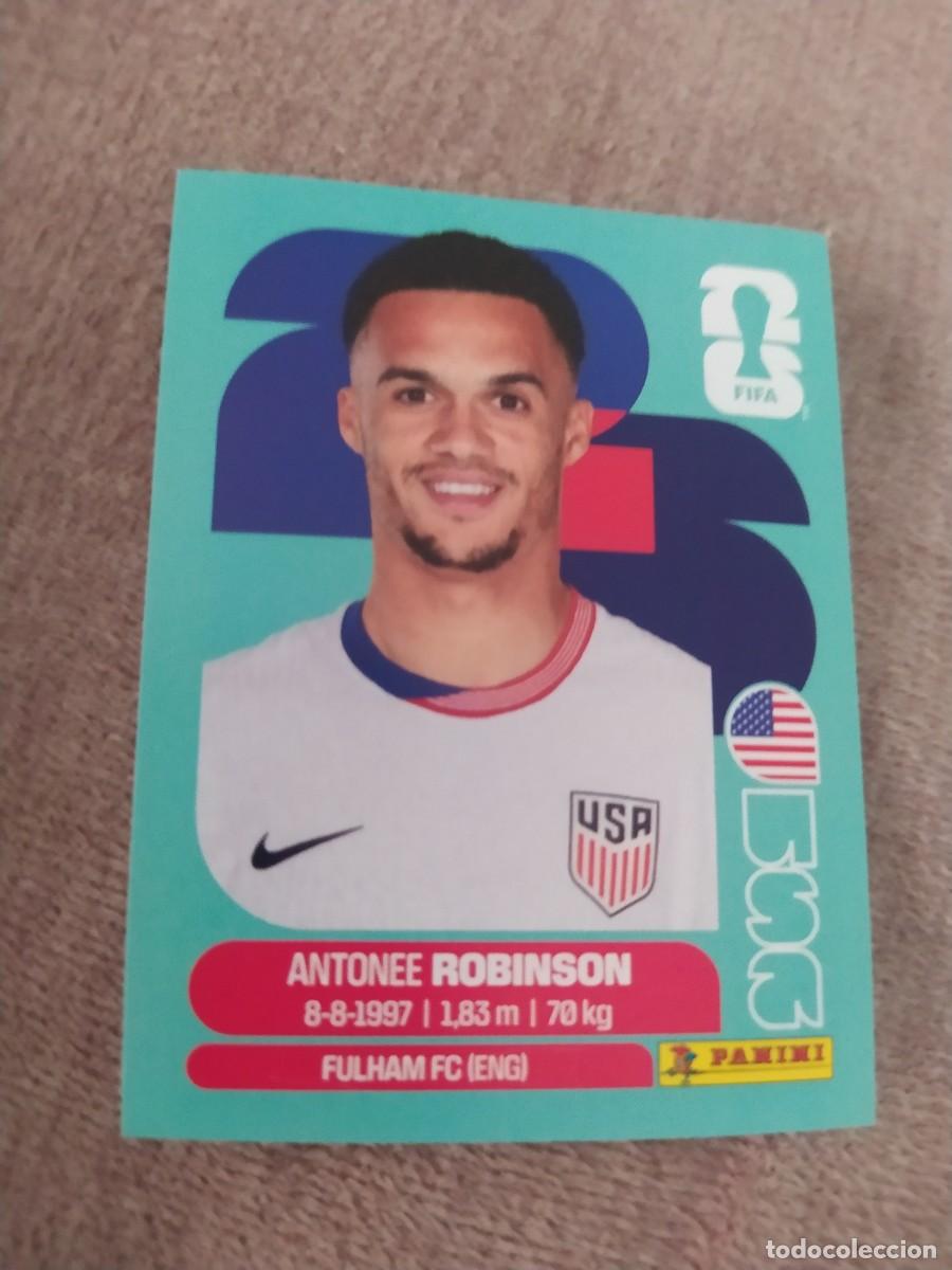 Cromos de f&uacute;tbol: USA 07 Antonee ROBINSON 7 Estados Unidos Mundial 2026 Panini