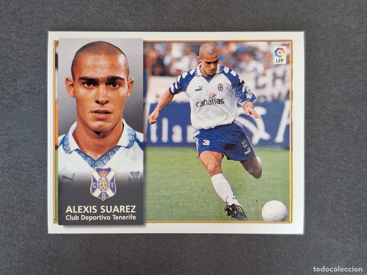 Cromos de f&uacute;tbol: L4 ALESIX SUAREZ C. D. TENERIFE LIGA ESTE 1998 1999 98 99 NUNCA PEGADO SIN PEGAR
