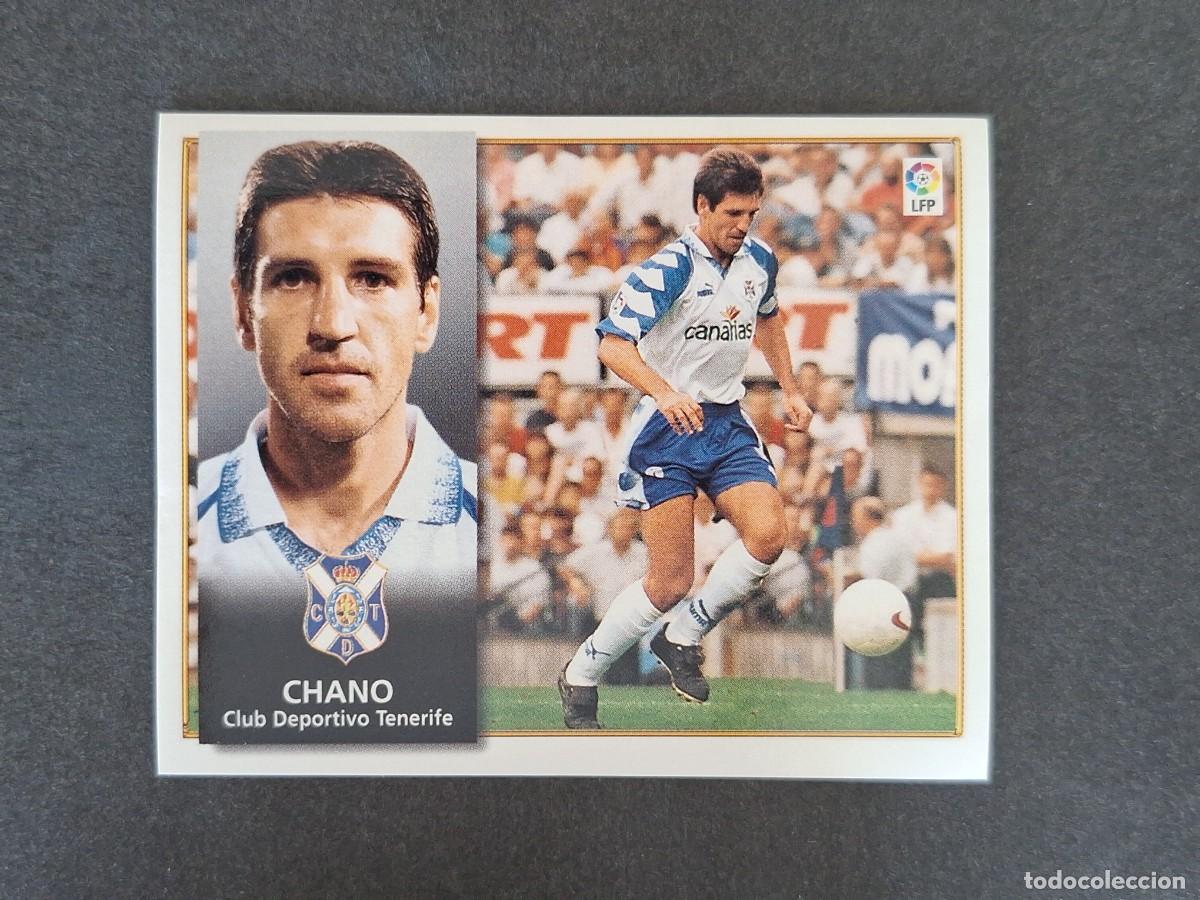 Cromos de f&uacute;tbol: L4 CHANO C. D. TENERIFE LIGA ESTE 1998 1999 98 99 NUNCA PEGADO SIN PEGAR