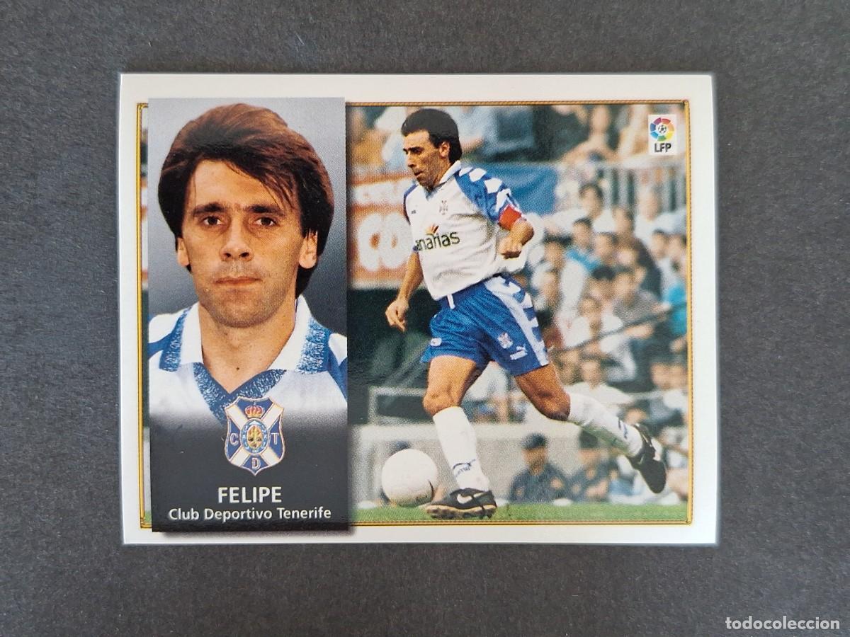 Cromos de f&uacute;tbol: L4 FELIPE C. D. TENERIFE LIGA ESTE 1998 1999 98 99 NUNCA PEGADO SIN PEGAR