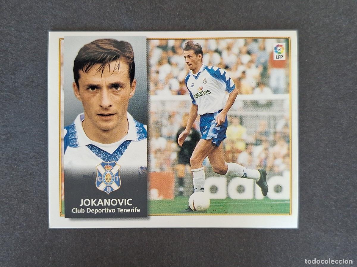 Cromos de f&uacute;tbol: L4 JOKANOVIC C. D. TENERIFE LIGA ESTE 1998 1999 98 99 NUNCA PEGADO SIN PEGAR