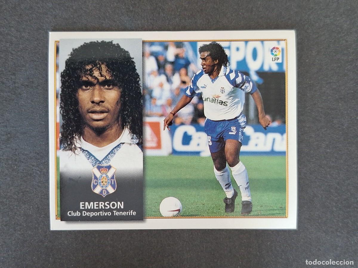 Cromos de f&uacute;tbol: L4 EMERSON C. D. TENERIFE LIGA ESTE 1998 1999 98 99 NUNCA PEGADO SIN PEGAR