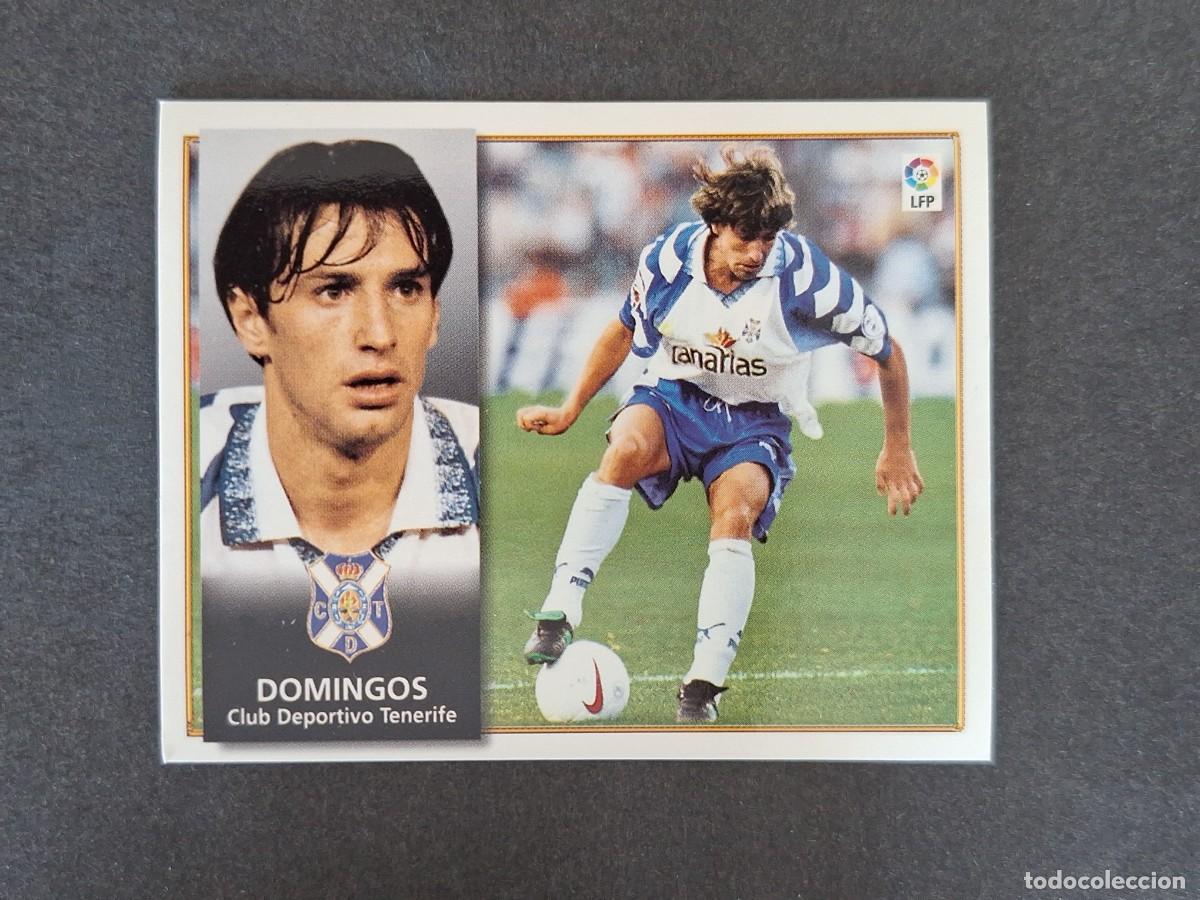 Cromos de f&uacute;tbol: L4 DOMINGOS C. D. TENERIFE LIGA ESTE 1998 1999 98 99 NUNCA PEGADO SIN PEGAR